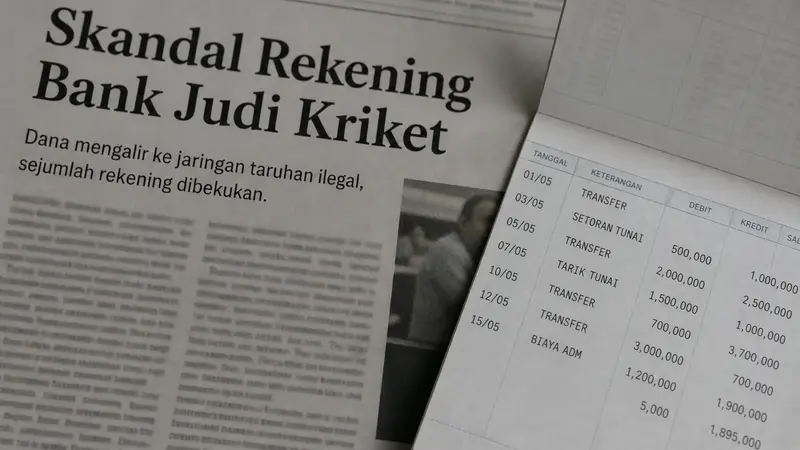 Tertangkap di Wardha: Enam Orang dalam Kasus Penggunaan Rekening untuk Judi Kriket