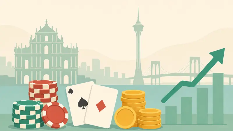 Macau Casino Revenue in July Declines but Surpasses June Figures